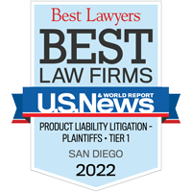 Best Lawyers "Best Law Firms" - Product Liability Tier 1, 2016